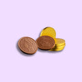 Gold Coin Chocolate Candy I Pack of 20 I Rangoli Avenue